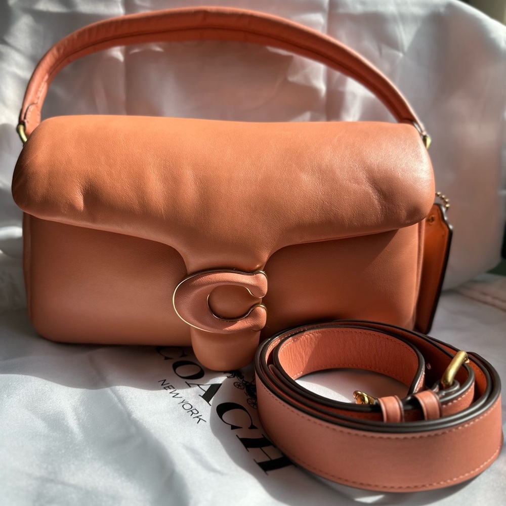Coach Pillow Tabby 26, Light Coral